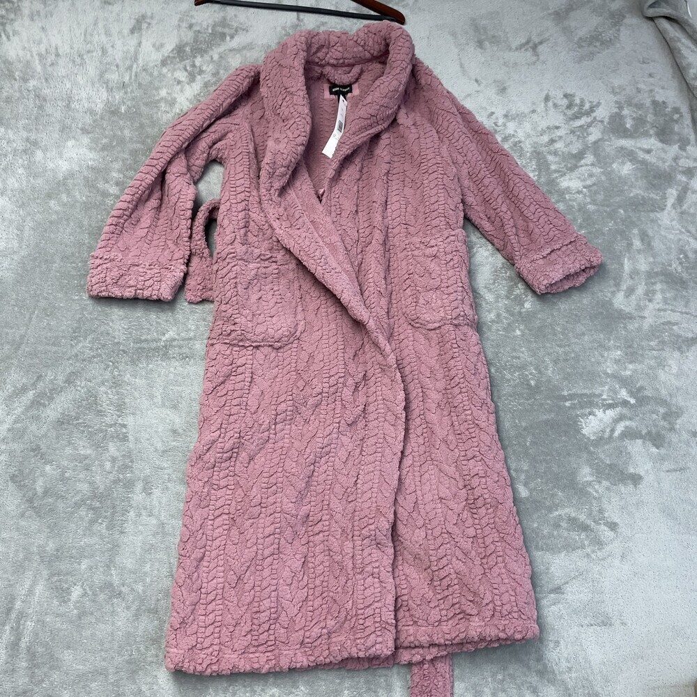 Room Service Women's XS Robe Pink Polyester c0323